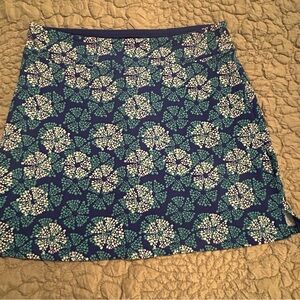 Tranquility by Colorado Clothing Blue and White Floral Mini Skirt